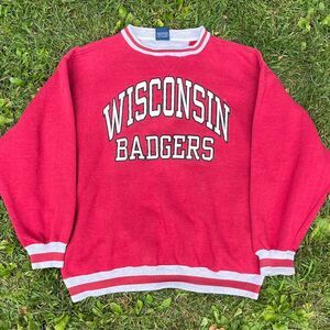 Vintage Savvy Wisconsin Badgers crewneck